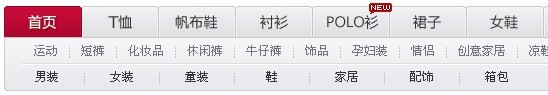簡(jiǎn)潔的網(wǎng)站導(dǎo)航設(shè)計(jì)